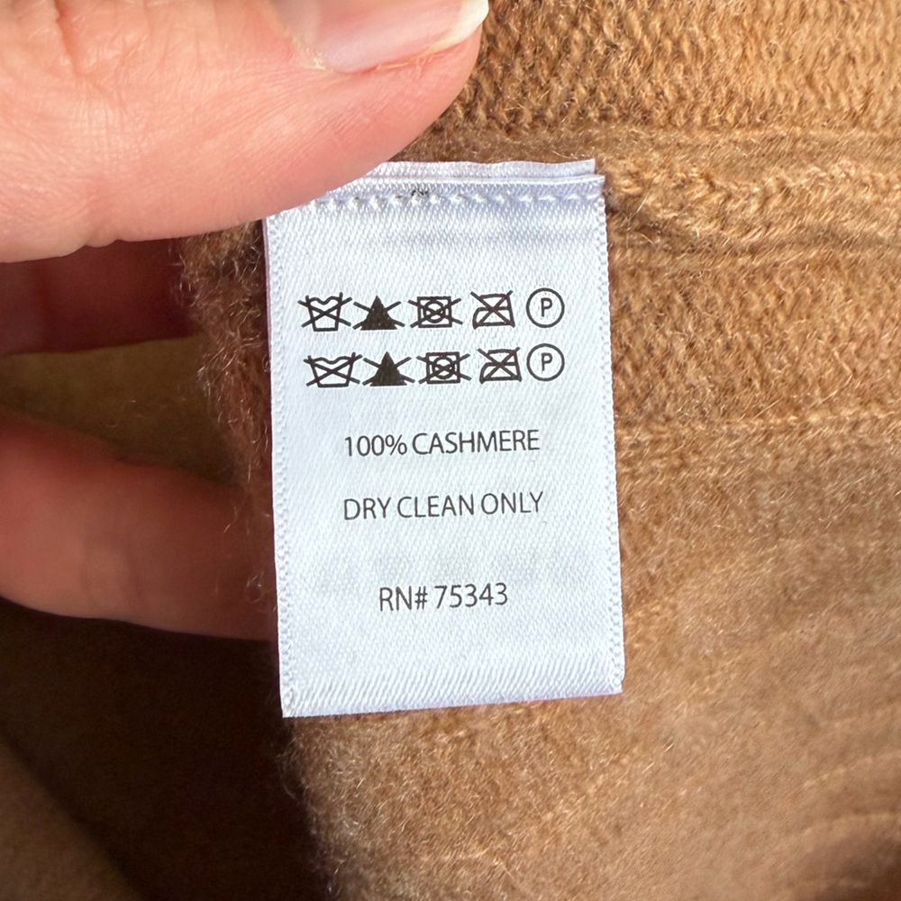Jason Wu Tan / Caramel Cashmere Sweater Vest - Picture 5 of 7